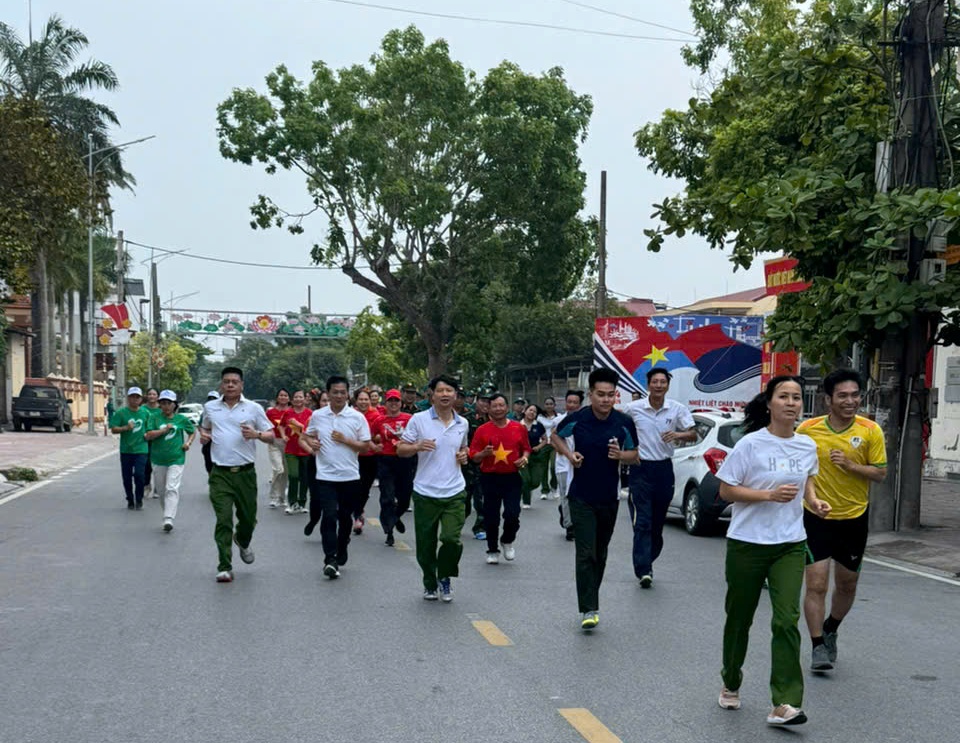 Công an xã Vĩnh Bảo hưởng ứng Tháng hành động phòng, chống ma túy năm 2026